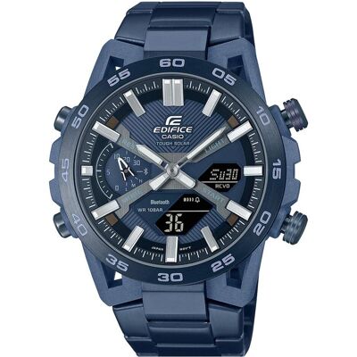 Casio Armbanduhr, ECB-2000CB-2AEF, Blau, (Chronograph, Digitaluhr, Funkuhr, Sportuhr, 47.80 mm) Casio Armbanduhr, ECB-2000CB-2AEF, Blau, (Chronograph, Digitaluhr, Funkuhr, Sportuhr, 47.80 mm)