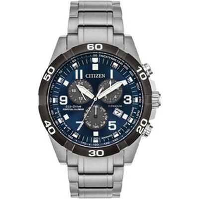 Citizen Armbanduhr, Orologio Eco-Drive Super Titanio Calendario Perpetuale Sveglia, Silber, (Chronograph, 43 mm) Citizen Armbanduhr, Orologio Eco-Drive Super Titanio Calendario Perpetuale Sveglia, Silber, (Chronograph, 43 mm)