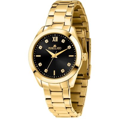 Morellato, Armbanduhr, Womens Analogue Quartz Watch with Stainless Steel Bracelet 8056783047963 Gold Gold strappy, Gold, (Analoguhr, 36 mm) Morellato, Armbanduhr, Womens Analogue Quartz Watch with Stainless Steel Bracelet 8056783047963 Gold Gold strappy, Gold, (Analoguhr, 36 mm)