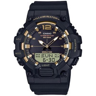 Casio Armbanduhr, HDC-700-9AV, Schwarz, (Sportuhr) Casio Armbanduhr, HDC-700-9AV, Schwarz, (Sportuhr)