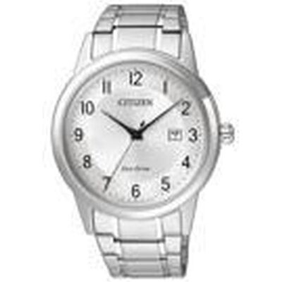 Citizen Armbanduhr, Orologio Solare Eco-Drive in Acciaio, Silber, (Analoguhr, 40 mm) Citizen Armbanduhr, Orologio Solare Eco-Drive in Acciaio, Silber, (Analoguhr, 40 mm)