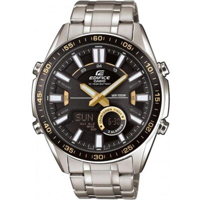 Casio Armbanduhr, Edifice EFV-C100D-1BVEF, Silber, (Chronograph, 51.60 mm) Casio Armbanduhr, Edifice EFV-C100D-1BVEF, Silber, (Chronograph, 51.60 mm)