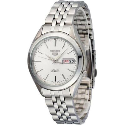 Seiko Armbanduhr, 5 - SNKL15K1, Silber, Grau, (Analoguhr, 38 mm) Seiko Armbanduhr, 5 - SNKL15K1, Silber, Grau, (Analoguhr, 38 mm)