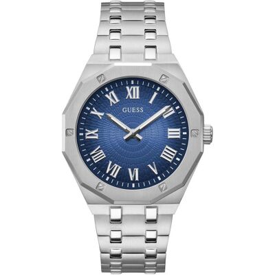 Guess Armbanduhr, ASSET Armbanduhr, Silber, (Analoguhr, 42 mm) Guess Armbanduhr, ASSET Armbanduhr, Silber, (Analoguhr, 42 mm)