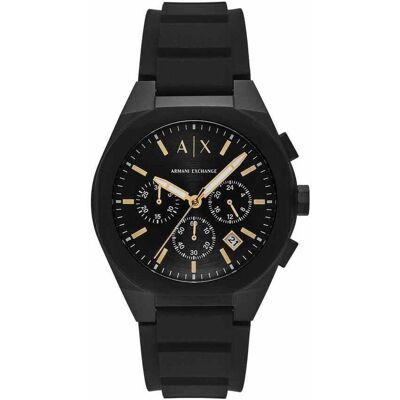 Giorgio Armani Exchange, Armbanduhr, Uhren-Set, Schwarz, (Analoguhr, Chronograph, Geschenkset, 42 mm) Giorgio Armani Exchange, Armbanduhr, Uhren-Set, Schwarz, (Analoguhr, Chronograph, Geschenkset, 42 mm)