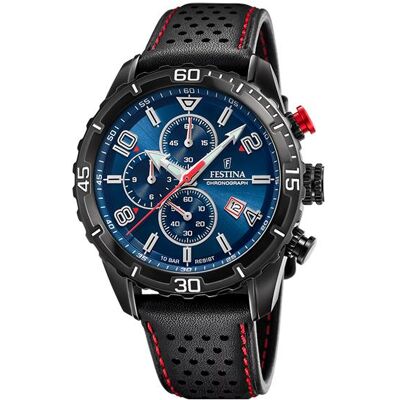 Festina, Armbanduhr, Sport, Schwarz, (Analoguhr, Chronograph, 45 mm) Festina, Armbanduhr, Sport, Schwarz, (Analoguhr, Chronograph, 45 mm)