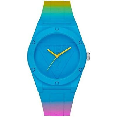 Guess Armbanduhr, Unisex-Uhr W0979L28, Mehrfarbig, Blau, (Analoguhr, 41 mm) Guess Armbanduhr, Unisex-Uhr W0979L28, Mehrfarbig, Blau, (Analoguhr, 41 mm)