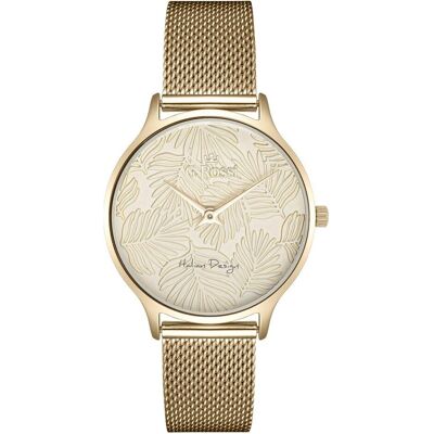 Gino Rossi, Armbanduhr, watch G. Rossi women's watch MIRI 12516B-4D1, Gold, (Analoguhr) Gino Rossi, Armbanduhr, watch G. Rossi women's watch MIRI 12516B-4D1, Gold, (Analoguhr)