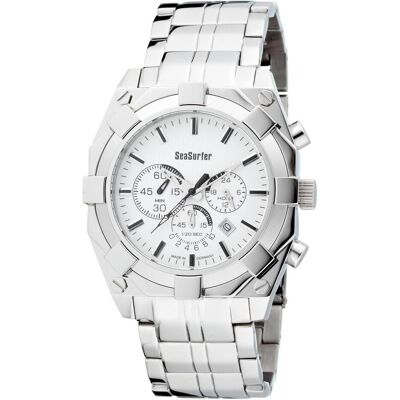 Sea Surfer, Armbanduhr, Chronograph mit Datumsanzeige, Quarzwerk, Made in Germany, (Chronograph) Sea Surfer, Armbanduhr, Chronograph mit Datumsanzeige, Quarzwerk, Made in Germany, (Chronograph)