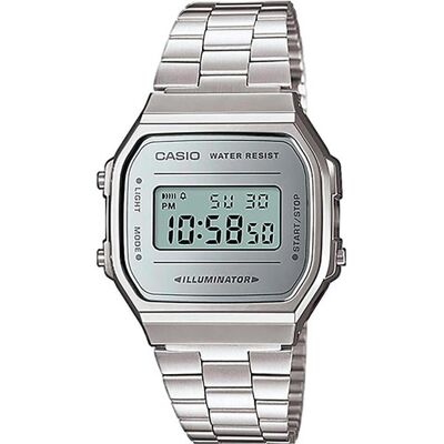 Casio Armbanduhr, Retro Vintage - A168WEM-7EF, Silber, (Digitaluhr, 34 mm) Casio Armbanduhr, Retro Vintage - A168WEM-7EF, Silber, (Digitaluhr, 34 mm)