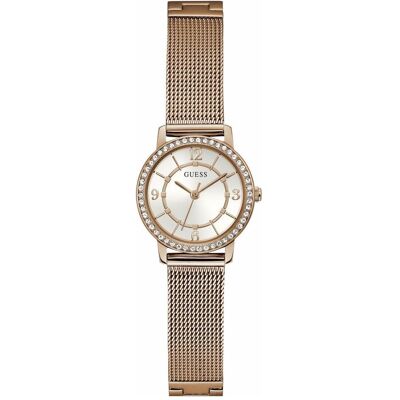 Guess Armbanduhr, Melody, Gold, (Analoguhr, 28 mm) Guess Armbanduhr, Melody, Gold, (Analoguhr, 28 mm)
