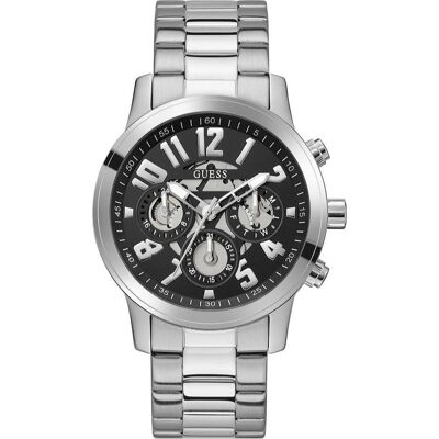 Guess Armbanduhr, PARKER Armbanduhr, Silber, (Chronograph, 44 mm) Guess Armbanduhr, PARKER Armbanduhr, Silber, (Chronograph, 44 mm)