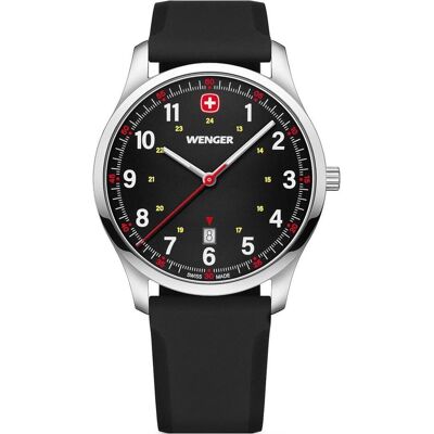 Wenger, Armbanduhr, City Sport, Silber, (42 mm) Wenger, Armbanduhr, City Sport, Silber, (42 mm)