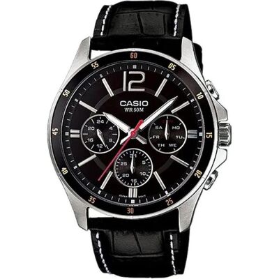 Casio Armbanduhr, Collection, Schwarz, (43 mm) Casio Armbanduhr, Collection, Schwarz, (43 mm)