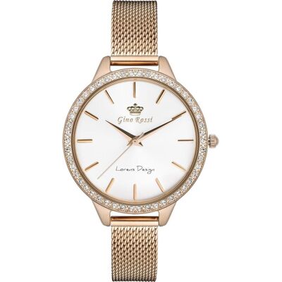 Gino Rossi, Armbanduhr, watch Women's watch LARA 11312B-3D3, Gold, (Analoguhr, 36 mm) Gino Rossi, Armbanduhr, watch Women's watch LARA 11312B-3D3, Gold, (Analoguhr, 36 mm)