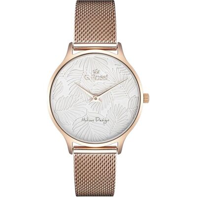 Gino Rossi, Armbanduhr, watch G. Rossi women's watch MIRI 12516B-3D3, Silber, Gold, Rosa, (Analoguhr) Gino Rossi, Armbanduhr, watch G. Rossi women's watch MIRI 12516B-3D3, Silber, Gold, Rosa, (Analoguhr)