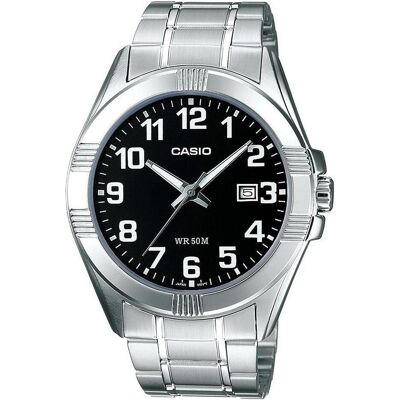 Casio Armbanduhr, Collection - MTP-1308PD-1B, Silber, (Analoguhr, 43 mm) Casio Armbanduhr, Collection - MTP-1308PD-1B, Silber, (Analoguhr, 43 mm)