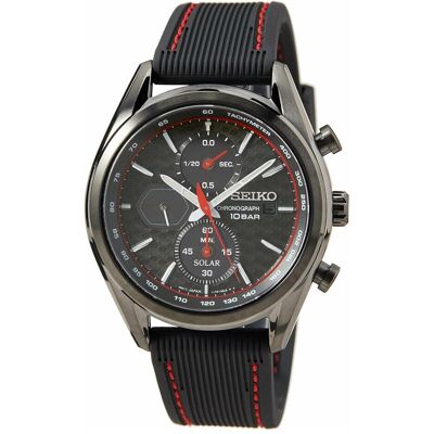 Seiko Armbanduhr, SSC777P1, Schwarz, (Analoguhr, Chronograph, 42 mm) Seiko Armbanduhr, SSC777P1, Schwarz, (Analoguhr, Chronograph, 42 mm)