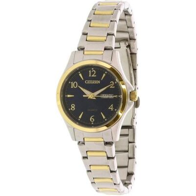 Citizen Armbanduhr, Orologio da Donna Quadrante Blu Quarzo Due Toni, (27.50 mm) Citizen Armbanduhr, Orologio da Donna Quadrante Blu Quarzo Due Toni, (27.50 mm)