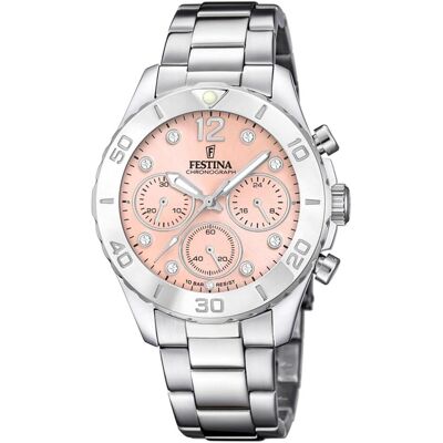 Festina, Armbanduhr, F20603/7, Grau, (Chronograph) Festina, Armbanduhr, F20603/7, Grau, (Chronograph)