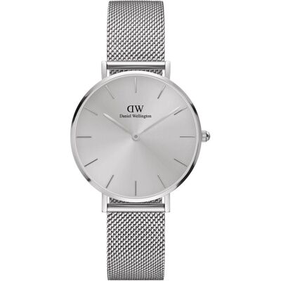 Daniel Wellington, Armbanduhr, Classic Petite Unitone Silver (32 mm), Silber, (Analoguhr, 32 mm) Daniel Wellington, Armbanduhr, Classic Petite Unitone Silver (32 mm), Silber, (Analoguhr, 32 mm)