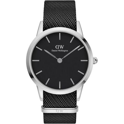 Daniel Wellington, Armbanduhr, - Iconic DW00100678, Silber, (Analoguhr, 40 mm) Daniel Wellington, Armbanduhr, - Iconic DW00100678, Silber, (Analoguhr, 40 mm)