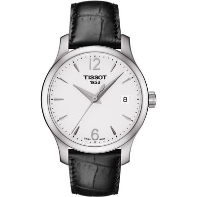 Tissot, Armbanduhr, Tradition Lady, Silber, (Analoguhr, Swiss Made, 33 mm) Tissot, Armbanduhr, Tradition Lady, Silber, (Analoguhr, Swiss Made, 33 mm)
