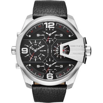 Diesel Armbanduhr, Uber Chief, Silber, (Analoguhr, 55 mm) Diesel Armbanduhr, Uber Chief, Silber, (Analoguhr, 55 mm)