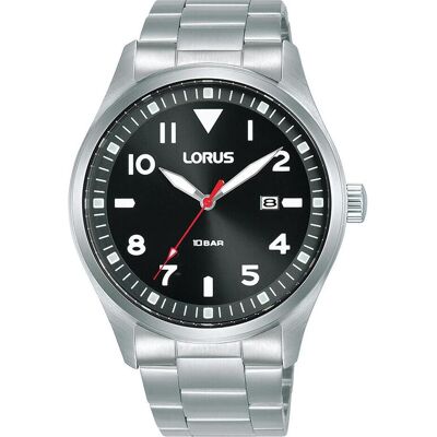 Lorus, Armbanduhr, Sport, Silber, (Analoguhr, 42 mm) Lorus, Armbanduhr, Sport, Silber, (Analoguhr, 42 mm)
