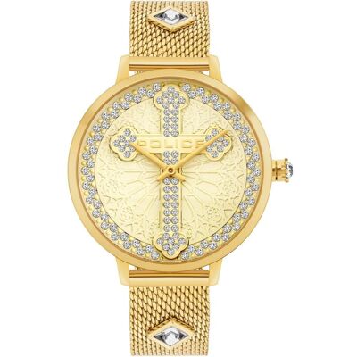 Police, Armbanduhr, Socotra, Gold, (Analoguhr, 36 mm) Police, Armbanduhr, Socotra, Gold, (Analoguhr, 36 mm)
