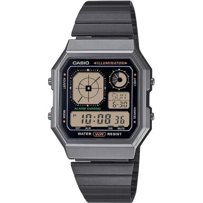 Casio Armbanduhr, A130wegg-1AEF, Gold, (Digitaluhr) Casio Armbanduhr, A130wegg-1AEF, Gold, (Digitaluhr)