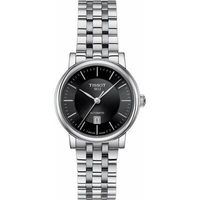 Tissot, Armbanduhr, Carson Automatic Lady, Silber, (Analoguhr, 30 mm) Tissot, Armbanduhr, Carson Automatic Lady, Silber, (Analoguhr, 30 mm)