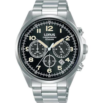 Lorus, Armbanduhr, Herrenuhr RT303KX9 Silberfarben (Ø 43 mm), Silber, (43 mm) Lorus, Armbanduhr, Herrenuhr RT303KX9 Silberfarben (Ø 43 mm), Silber, (43 mm)