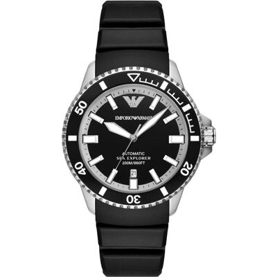 Giorgio Armani Emporio Armani, Armbanduhr, Sea Explorer Automatic, Silber, (42 mm) Giorgio Armani Emporio Armani, Armbanduhr, Sea Explorer Automatic, Silber, (42 mm)