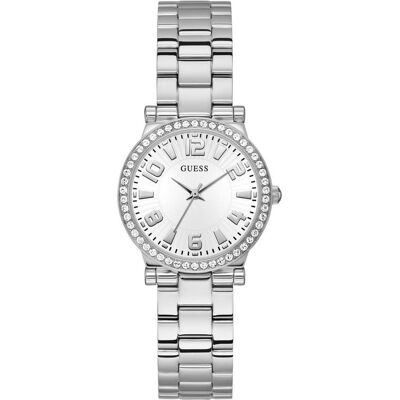 Guess Armbanduhr, FAWN Armbanduhr, Silber, (32 mm) Guess Armbanduhr, FAWN Armbanduhr, Silber, (32 mm)