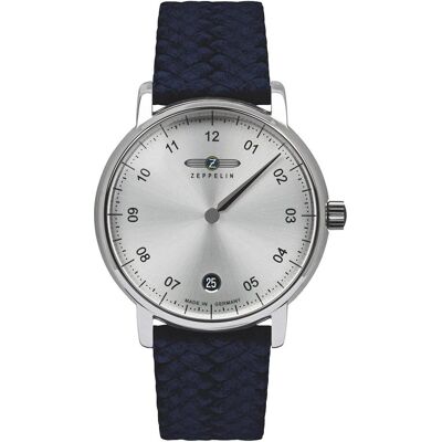 Zeppelin, Armbanduhr, Laikrodis New Captains Line 8643-4 Quarz, Silber, (Analoguhr, 36 mm) Zeppelin, Armbanduhr, Laikrodis New Captains Line 8643-4 Quarz, Silber, (Analoguhr, 36 mm)