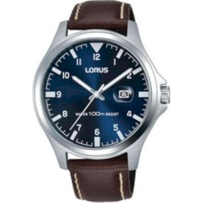 Lorus, Armbanduhr, Herenhorloge RH963KX8 - 42 mm, Braun, Silber, (42 mm) Lorus, Armbanduhr, Herenhorloge RH963KX8 - 42 mm, Braun, Silber, (42 mm)