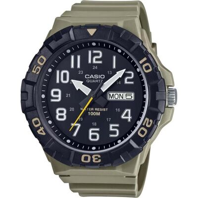 Casio Armbanduhr, Ltp1215a-1a2df, Grün, Weiss, Schwarz, (Analoguhr, 55 mm) Casio Armbanduhr, Ltp1215a-1a2df, Grün, Weiss, Schwarz, (Analoguhr, 55 mm)