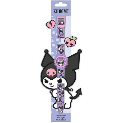 Kids Euroswan, Armbanduhr, Hello Kitty Kuromi digital watch, Rosa, Violett, (Digitaluhr) Kids Euroswan, Armbanduhr, Hello Kitty Kuromi digital watch, Rosa, Violett, (Digitaluhr)