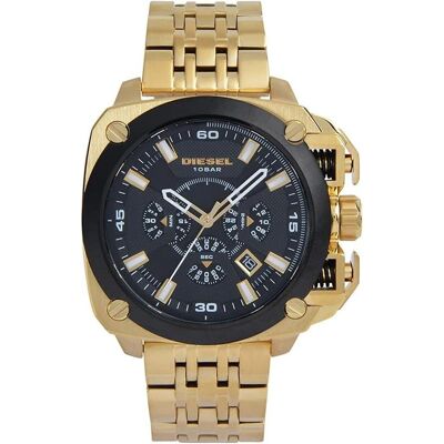 Diesel Armbanduhr, Bamf, Gold, (Analoguhr, 52 mm) Diesel Armbanduhr, Bamf, Gold, (Analoguhr, 52 mm)