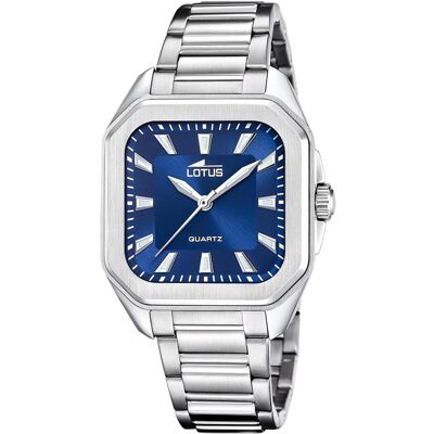 Lotus Armbanduhr, 18967/5, Silber, Blau, (Analoguhr) Lotus Armbanduhr, 18967/5, Silber, Blau, (Analoguhr)
