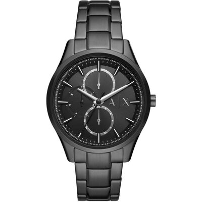 Giorgio Armani Exchange, Armbanduhr, Dante, Schwarz, (Analoguhr, 42 mm) Giorgio Armani Exchange, Armbanduhr, Dante, Schwarz, (Analoguhr, 42 mm)