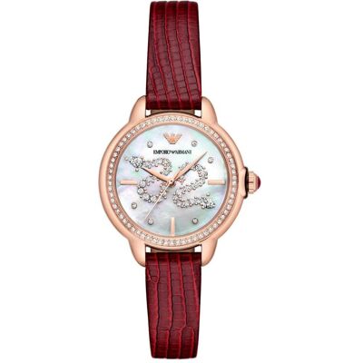 Giorgio Armani Emporio Armani, Armbanduhr, Damenuhr, Gold, (Analoguhr, 32 mm) Giorgio Armani Emporio Armani, Armbanduhr, Damenuhr, Gold, (Analoguhr, 32 mm)