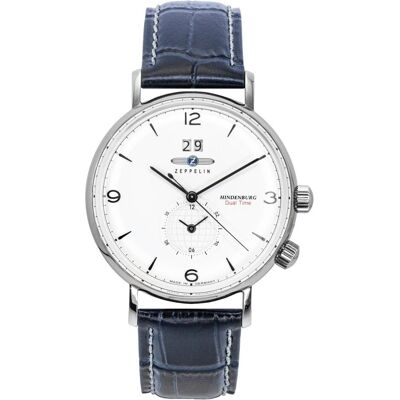 Zeppelin, Armbanduhr, LZ129 Hindenburg Armbanduhr 80441 Quarz, Silber, (Analoguhr, 40 mm) Zeppelin, Armbanduhr, LZ129 Hindenburg Armbanduhr 80441 Quarz, Silber, (Analoguhr, 40 mm)