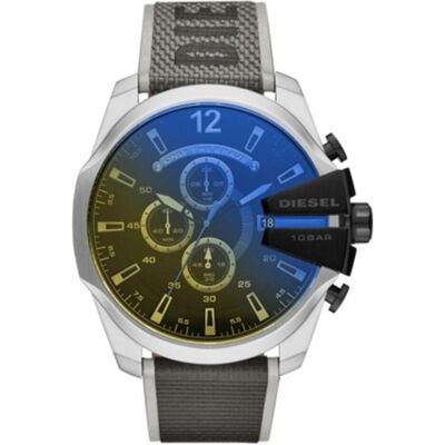 Diesel Armbanduhr, Mega Chief, Schwarz, (Chronograph, 50 mm) Diesel Armbanduhr, Mega Chief, Schwarz, (Chronograph, 50 mm)