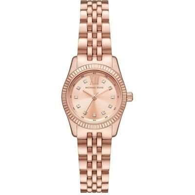 Michael Kors, Armbanduhr, Petite Lexington, Gold, Rosa, (Analoguhr, 26 mm) Michael Kors, Armbanduhr, Petite Lexington, Gold, Rosa, (Analoguhr, 26 mm)