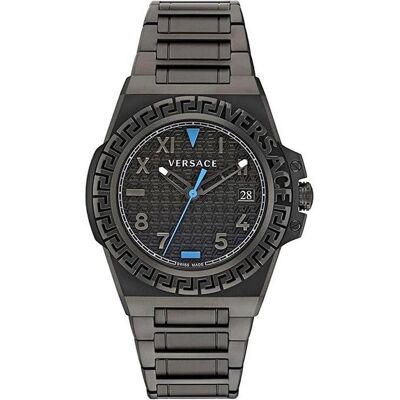 Versace, Armbanduhr, Men's Watch VE3I00622 (Ø 44 mm), Silber, (Analoguhr, 44 mm) Versace, Armbanduhr, Men's Watch VE3I00622 (Ø 44 mm), Silber, (Analoguhr, 44 mm)