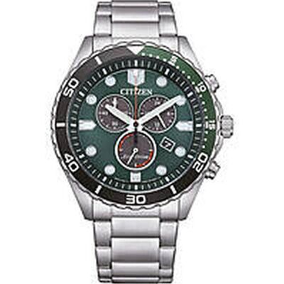 Citizen Armbanduhr, Solo Tempo Action, Grün, (Chronograph, 43 mm) Citizen Armbanduhr, Solo Tempo Action, Grün, (Chronograph, 43 mm)
