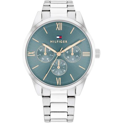 Tommy Hilfiger Armbanduhr, WOMEN BLUE Dial STAINLESS STEEL BRACELET WATCH 1782745 Blue Blue strappy, Blau, (Analoguhr) Tommy Hilfiger Armbanduhr, WOMEN BLUE Dial STAINLESS STEEL BRACELET WATCH 1782745 Blue Blue strappy, Blau, (Analoguhr)