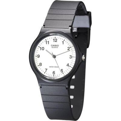 Casio Armbanduhr, MQ24-7B, Schwarz, Weiss, (Analoguhr, 34 mm) Casio Armbanduhr, MQ24-7B, Schwarz, Weiss, (Analoguhr, 34 mm)